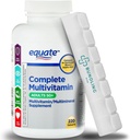 תוסף Multivitamin Dietary, Adults, 220 Count, 7 Day Pill מארגנת Included - 1 Pack