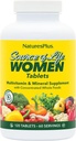 NaturesPlus Life Women Multivitamin의 소스 - 120 채식 정제 - 전체 식품, 효소 및 미네랄 - 전반적인 건강, 에너지 - 글루텐 - 무료 60 서빙