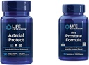 Life Extension Arterial Protect - Blood Pressure Supplement for Heart Health & Ultra Prostate Formula, Saw Palmetto for Men, pygeum, stinging Nettle Root, lycopene
