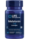 Life Extension Melatonin, 3 mg, Optimal Sleep Support, Healthy circadian Rhythms, Cellular Defense, Gluten-Free, Non-GMO, Vegetarian, 60 chewable lozenges