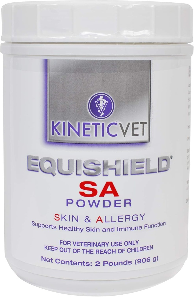 KineticVet EquiShield SA (Skin & Alergía) Polvo, 2 libras.