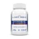 Hepatiben Liver Detox Cleanse All Natural Supplement with Milk Thistle, Silybin, NAC, Choline, MSM, Turmeric, Berberine, Glutathione Alpha Lipoic Acid Vegan NonGMO 120 Capsules 1500mg