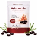 Astaxanthin, Astaxanthin Supplements, Astaxanthin 24mg, 180 Softgels, 24mg Each, 6 Month Supply, from Microalgae, Gluten-Free, Non-GMO, Supports A Healthy, Balanced Lifestyle