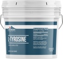 土生土长的元素 L- Tyrosine 1 Gallon Bucket, Pure & Undiluted, 饮食补充粉