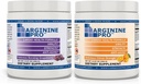 L-ARGININE PRO | 5,500mg L-Arginine Plus L-Citrulline 1,100mg Grape & Orange Powder Drink Mix Supplement för ökad Nitric Oxide Production