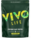 Vivo life Perform Plant Protein Powder - Pea & Hemp Protein Blend with BCAA (34,85 oz, Banana & škorica)