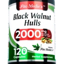 FITO MEDIC'S Lab - Black Walnut Hull, Pure - Black Walnut- 2000 mg per Serving, for Cleansing and Detoxifying, Ultra high Absorption.