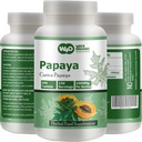 Papaya Leaf Extract כמוסות (Tablets) - 300 טבליות, 150 משרתות, 1000 מ"ג, תמיכה פלטת Immunity & Digestion * (Pack of 1)