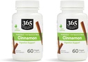 365 Por mercado inteiro de alimentos, canela, 60 contagem (Pack de 2)