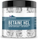 Elements Betaine HCL, 200 Kapsle, Labed Testováno, No Filler nebo přísady