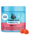 Best Nest Wellness Mama Bird - Multi+ Prenatal Gummies (30 Servings) Iron Free Multivitamin - Strawberry Flavor - Methylfolate - Baby Brain Health - Prenatal Vitamins for Women - Vegan & Gluten Free