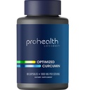 ProHealth Turmeric Curcumin Supplement: 285 Times More Bioavailable - Developed by Neuroscientists. 1000 mg Concentrated Longvida Curcumin Extract Per Serving (60 X 500mg Capsules Per Bottle)