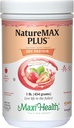 Maxi-Health NatureMAX PlusTM Енергийна поддръжка Drink Soy Protein Powder - Sugar Free Diet Addition - 20g Протеин на Сервиране - Натурален Ягодов аромат - Kosher Витамин - 1lb