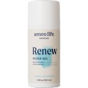 Ameo Life Extra Strength Colloidal Silver Gel 35 ppm - pH Balanced, Structured Silver Gel for Healthy Skin, Minor Cuts, Scrapes & Burns - Natural Skin Care for Rejuvenation (100ml)