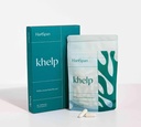 Khelp All-Natural Reflux Support – Premium Alginate Supplement | GERD, Heartburn, LPR & Acid Reflux | Drug-Free, Designed for Daily Use | No Dyes or Flavors | 60 Vegan Capsules