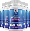 Nano Defence Pro Probiotic Addition - NanoDefence Pro Advanced Formulė Sveikas Nagų paramos kapsulės Maksimalus stiprumas Vyrai (5 Pack - 300 Capsules)