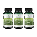 Swanson Spearmint Leaf Full Spectrum Digestive Supplement for Digestive-Comfort-Seeking Adults - 400 mg Mentha Spicata (60 Capsules, 3 Pack)