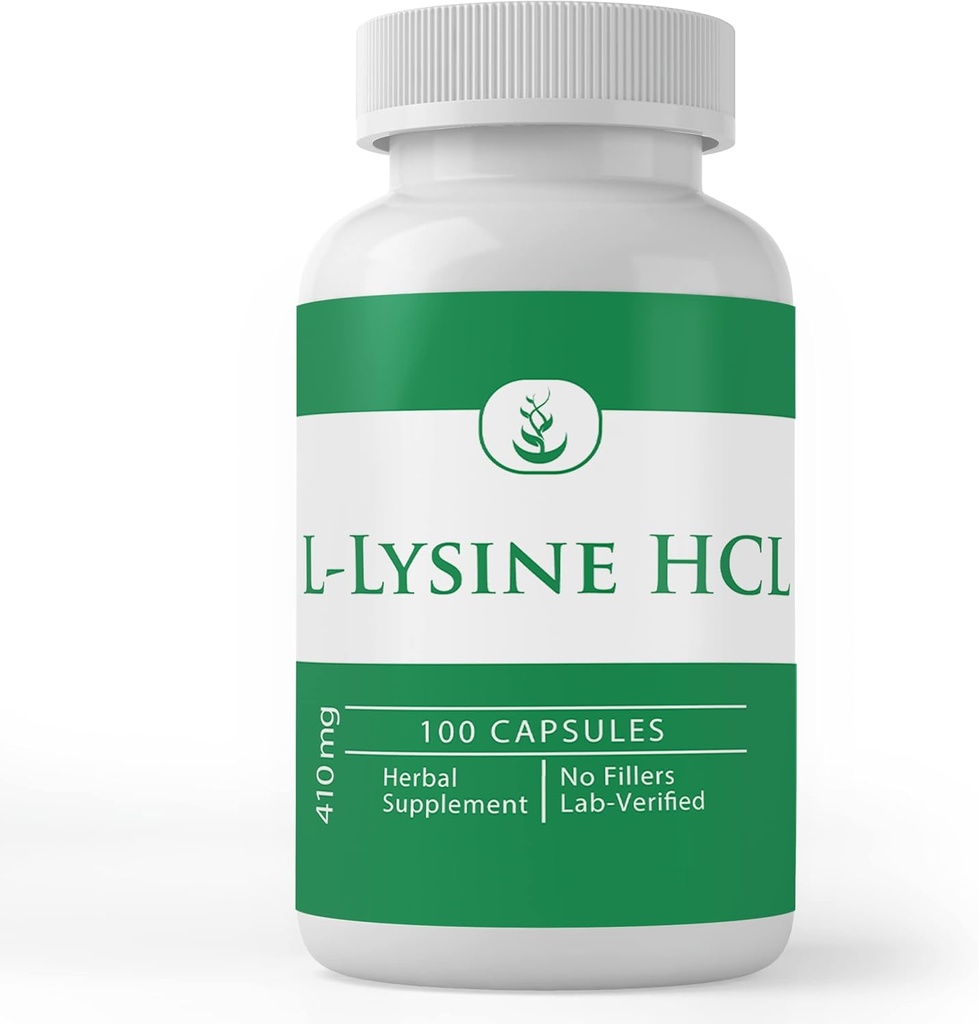 PURE ORIGINAL INGREDIENTS L-Lysine HCL (100 Capsules) Her zaman Pure, Hayır Katkıları veya Ayırmalar, Lab TY