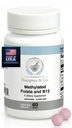Hampton Distribution Methylated B12 & Folate Complex | Once-Daily Chewable Supplement for Energy Production & Cardiovascular Health | 60 Chewable Folate and B12 Supplement Tablets