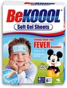 Be Koool Soft Gel Sheets for Kids, 4 Count Per Box (6 Boxes) by BeKoool
