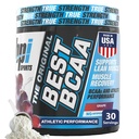 BPI Sports Best BCAA Powder - Muscle Recovery Support - Branched Chain Amino Acids | Building Blocks of Protein and Muscle - Post Workout Recovery - Hydration - Grape