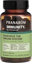 Pranarom - Aromaboost Immunity Herbal Supplement - Black Cumin, Echinacea, Vitaminer B9, B12, D3, Pure Ravintsara Essential Oil for immun Support - 60 kapsler