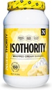 Isothority Whey Protein Isolate, Whipped Cream Banana, 2 lb - Ultra-absorbierbare verzweigte Kette Aminosäuren (BCAA) Pulver mit 25g Protein Per Serving, Low Carb - Muskel- und beschleunigte Erholung