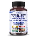 CORTISOL Health Ashwagandha Magnesium Chamomile L-Theanine