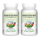 Maxi Health Quercetin 500mg Capsules – Zinc Supplements for Women and Men – Non-GMO, Kosher, and Gluten-Free Quercetin with Elderberry Vitamin C and Zinc (90 Veg Capsules) (90 Count (Pack of 2))