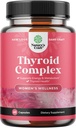 Ashwagandha를 가진 여성을 위한 진보된 Thyroid 지원 - L 티로신 Rhodiola와 Astragalus 뿌리를 가진 Adaptogenic Thyroid 보충교재 - 비 GMO 균형을 잡는 초본 Thyroid 에너지 여자의 건강 보충교재