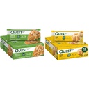 Quest Nutrition Apple Pie Protein Bar, 20g Protein, 4g Net Carbs, 2g Sugar, Gluten Free & Lemon Cake Protein Bars, High Protein, Low Carb, Gluten Free, Keto Friendly, 12 Count