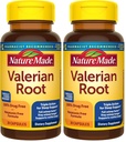 Nature Made Valerian Root for Sleep Support,Melatonin Free Sleep Aid for Adults,30 Valerian Root Capsules,30 Day Supply, (Pack of 2)