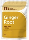Micro Ingredients Ginger Root with MCT Oil, 360 Softgels | Fresh Ginger Root Extract | Herbal Supplements for Women & Men | Non-GMO, Gluten Free, Soy Free