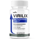 Virilix Supplement Capsules for Men, High Performance Advanced Support Pills, All-Natural Formula Maximum Wellness Strength for Health, Stamina, Drive, Confidence & Long Lasting Energy (60 Capsules)