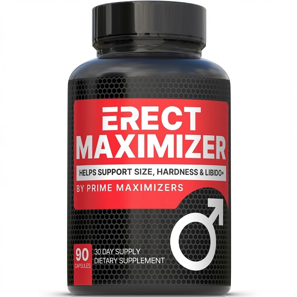 Premium Male Enhancement | Rapid Acting Blood Flow Support | Bigger, Rock Hard, Longer | 9 in 1 Intimacy Complex to Restore Confidence, California Manufactured, 3rd Party Tested – 90 Caps