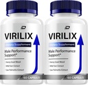 Virilix Capsule – Virilix Natural Ingredients Advanced Formula Health Support and Reviews (2 Pack - 120 Capsules)
