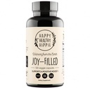 Joy-Filled Mood Support Supplement - 7 Herb Complex + St. Johns Worts (120 Ct) | Stress Relief Supplement with Rhodiola Rosea, Eleuthero | Helps Calm The Mind & Body | 100% Plant-Based Happy Pills