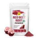 Black Hut Organic Beet Root Powder, Superfood for Heart Health & Nitric Oxide Boost, Natural Red Food Coloring for Baking, Smoothies, Juice, Non-GMO, Vegan, Gluten-Free, No Sugar Added (7.06 Oz)
