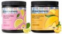 KEY NUTRIENTS Electrolytes Powder Bundle, Fresh Pink Lemonade 90 Servings Jar + Peach Mango 90 Servings Jar, Sugar Free Hydration Drink Mix with Vitamins & Minerals, No Calories