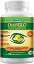 작은 개를 위한 Ocu-GLO Canine 시각 보충교재 10 lb와 Under-90 액체 젤 모자
