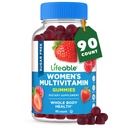 Lifeable Sugar Free Womens Multivitamin Gummy | with Iron and 18 Essential Vitamins and Minerals | Great Tasting Multivitamin for Women Gummies | 90 Gummies