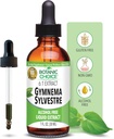 Gymnema Sylvestre-Liquid Extract, Alcohol Free, Gluten Free, Non OGM, Dropper, Bottiglia- 1 oz