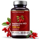 Pure Berberine HCl 1200mg – High Absorption Berberine Supplement for Metabolic Health, Advanced Glucose Metabolism Support, Digestive & Gut Balance, Cellular Energy, Vegan, Non-GMO, Made in USA