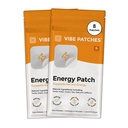 Energy Patch | Wearable Wellness for Caffeine Support with Yerba Mate Green Tea | Long Lasting Patch for 10 Hours | Vegan & Latex Free | 4 Patches Per Pack, 2 Pack