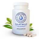 Mind Soak™ No. 41 Calm Stress Relief and Relaxation Supplement, Vegan, Non-GMO, 90 Capsules, Made in Canada