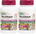 NaturesPlus Herbal Actives Valerian Extended Release Tablets - 600 mg, 30 Vegan Tablets - Vegetarian, Gluten-Free - 30 Servings (Pack of 2)
