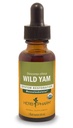 Herb Pharm Certified Organic Wild Yam Liquid Extract Drops for Musculoskeletal System Support, 1 Oz