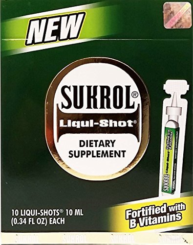 Sukrol Liquid Shot Dietary Supplement 10 units - Suplemento Multivitaminico by Sukrol