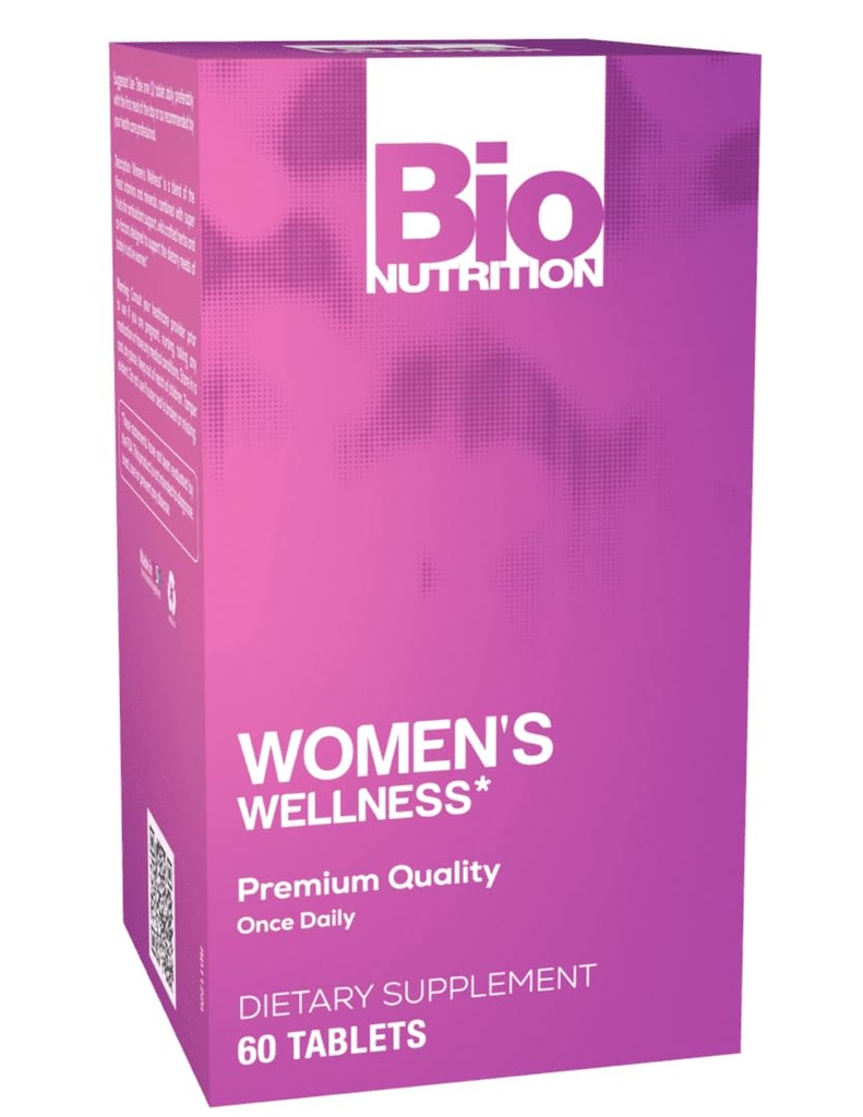 Bio Nutrition Women Wellness Tabs, 60 Count