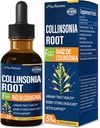Collinsonia (Stone Root) Drops for Uurinary Tract Health, Natural Herbal Formula Supplement w / Stone Breaker Chanca Piedra Extract Support Nerki Kamienie Rozpuszczalnik i Detox Cleanse. 2oz